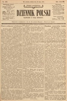 Dziennik Polski (wydanie popołudniowe). 1904, nr 340