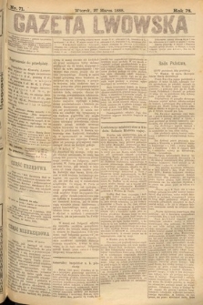 Gazeta Lwowska. 1888, nr 71