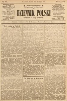 Dziennik Polski (wydanie popołudniowe). 1904, nr 401