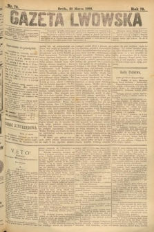 Gazeta Lwowska. 1888, nr 72