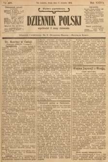 Dziennik Polski (wydanie popołudniowe). 1904, nr 405