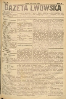 Gazeta Lwowska. 1888, nr 74
