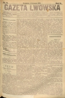 Gazeta Lwowska. 1888, nr 76