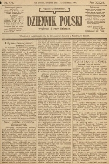 Dziennik Polski (wydanie popołudniowe). 1904, nr 477