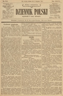 Dziennik Polski (wydanie popołudniowe). 1904, nr 516