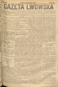 Gazeta Lwowska. 1888, nr 86