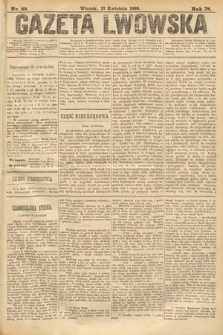 Gazeta Lwowska. 1888, nr 88