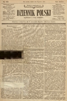 Dziennik Polski (wydanie popołudniowe). 1904, nr 568