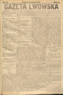 Gazeta Lwowska. 1888, nr 93