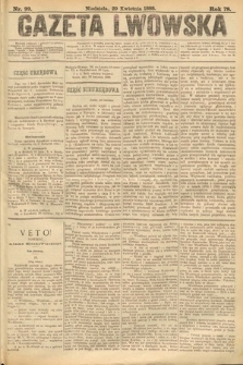 Gazeta Lwowska. 1888, nr 99