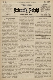 Dziennik Polski (wydanie poranne). 1901, nr 125