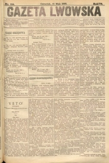 Gazeta Lwowska. 1888, nr 124