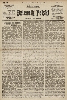 Dziennik Polski (wydanie poranne). 1901, nr 335