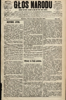 Głos Narodu : dziennik polityczny, założony w roku 1893 przez Józefa Rogosza (wydanie południowe). 1901, nr 6
