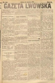 Gazeta Lwowska. 1888, nr 140