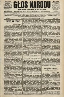 Głos Narodu : dziennik polityczny, założony w roku 1893 przez Józefa Rogosza (wydanie południowe). 1901, nr 29