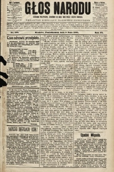 Głos Narodu : dziennik polityczny, założony w roku 1893 przez Józefa Rogosza (wydanie południowe). 1901, nr 103