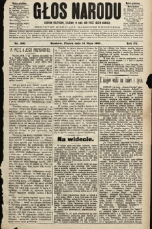 Głos Narodu : dziennik polityczny, założony w roku 1893 przez Józefa Rogosza (wydanie południowe). 1901, nr 106