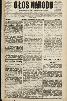 Głos Narodu : dziennik polityczny, założony w roku 1893 przez Józefa Rogosza (wydanie południowe). 1901, nr 107