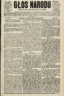 Głos Narodu : dziennik polityczny, założony w roku 1893 przez Józefa Rogosza (wydanie południowe). 1901, nr 116