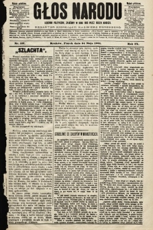 Głos Narodu : dziennik polityczny, założony w roku 1893 przez Józefa Rogosza (wydanie południowe). 1901, nr 117