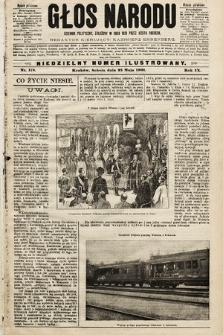 Głos Narodu : dziennik polityczny, założony w roku 1893 przez Józefa Rogosza (wydanie południowe). 1901, nr 118