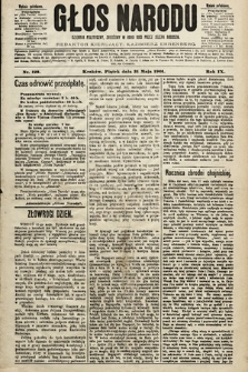 Głos Narodu : dziennik polityczny, założony w roku 1893 przez Józefa Rogosza (wydanie południowe). 1901, nr 122