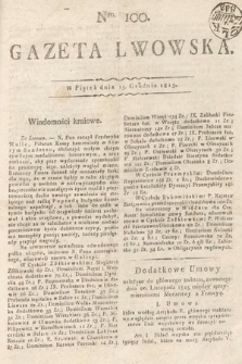 Gazeta Lwowska. 1815, nr 100