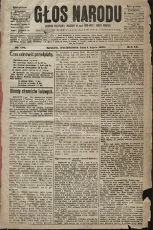 Głos Narodu : dziennik polityczny, założony w roku 1893 przez Józefa Rogosza (wydanie południowe). 1901, nr 146