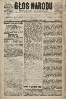Głos Narodu : dziennik polityczny, założony w roku 1893 przez Józefa Rogosza (wydanie południowe). 1901, nr 149