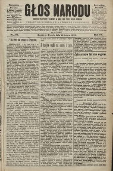 Głos Narodu : dziennik polityczny, założony w roku 1893 przez Józefa Rogosza (wydanie południowe). 1901, nr 156