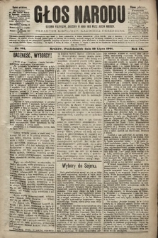 Głos Narodu : dziennik polityczny, założony w roku 1893 przez Józefa Rogosza (wydanie południowe). 1901, nr 164