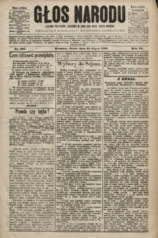 Głos Narodu : dziennik polityczny, założony w roku 1893 przez Józefa Rogosza (wydanie południowe). 1901, nr 166