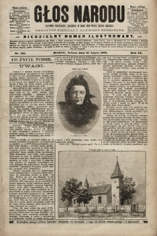 Głos Narodu : dziennik polityczny, założony w roku 1893 przez Józefa Rogosza (wydanie południowe). 1901, nr 169