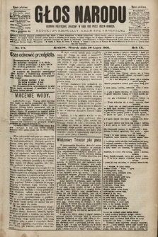 Głos Narodu : dziennik polityczny, założony w roku 1893 przez Józefa Rogosza (wydanie południowe). 1901, nr 171