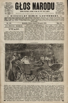 Głos Narodu : dziennik polityczny, założony w roku 1893 przez Józefa Rogosza (wydanie południowe). 1901, nr 175
