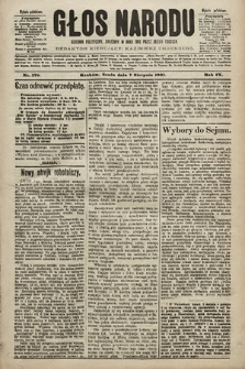 Głos Narodu : dziennik polityczny, założony w roku 1893 przez Józefa Rogosza (wydanie południowe). 1901, nr 178