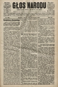 Głos Narodu : dziennik polityczny, założony w roku 1893 przez Józefa Rogosza (wydanie południowe). 1901, nr 183