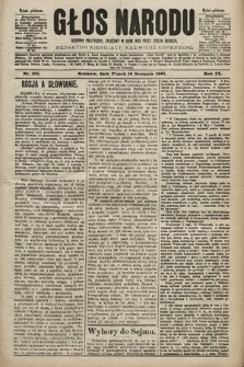 Głos Narodu : dziennik polityczny, założony w roku 1893 przez Józefa Rogosza (wydanie południowe). 1901, nr 185