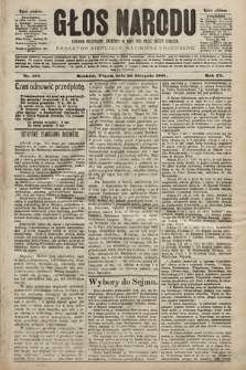 Głos Narodu : dziennik polityczny, założony w roku 1893 przez Józefa Rogosza (wydanie południowe). 1901, nr 197