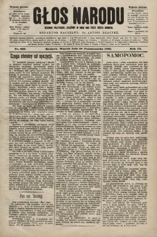 Głos Narodu : dziennik polityczny, założony w roku 1893 przez Józefa Rogosza (wydanie poranne). 1901, nr 248