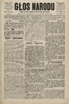 Głos Narodu : dziennik polityczny, założony w roku 1893 przez Józefa Rogosza (wydanie poranne). 1901, nr 252