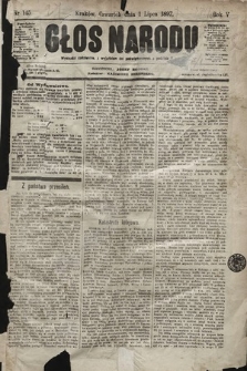 Głos Narodu. 1897, nr 145