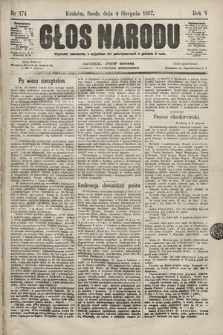 Głos Narodu. 1897, nr 174