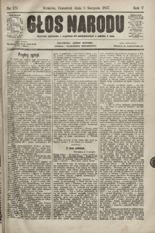 Głos Narodu. 1897, nr 175