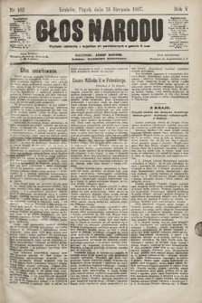 Głos Narodu. 1897, nr 182