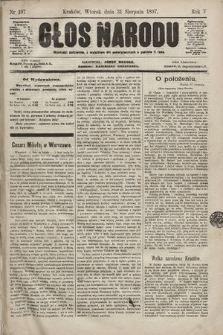 Głos Narodu. 1897, nr 197