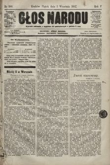 Głos Narodu. 1897, nr 200