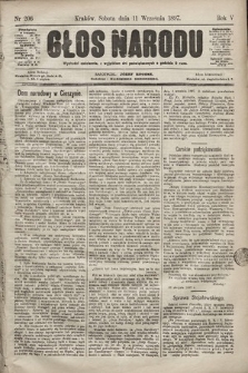 Głos Narodu. 1897, nr 206