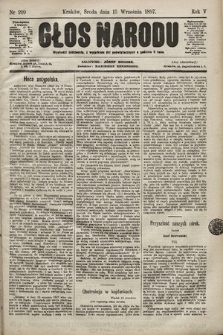 Głos Narodu. 1897, nr 209